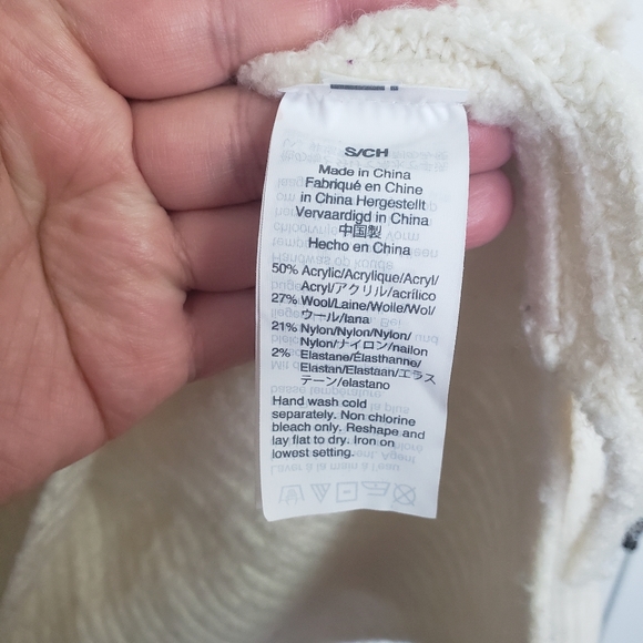 MADEWELL Mercer Cream Turtleneck Sweater - Picture 9 of 9